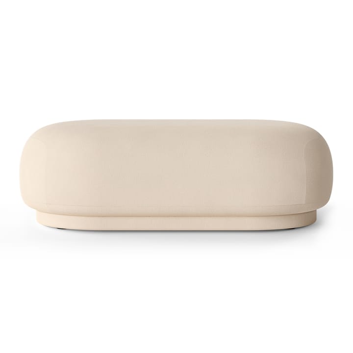 Rico ottoman - Brushed offwhite - ferm LIVING