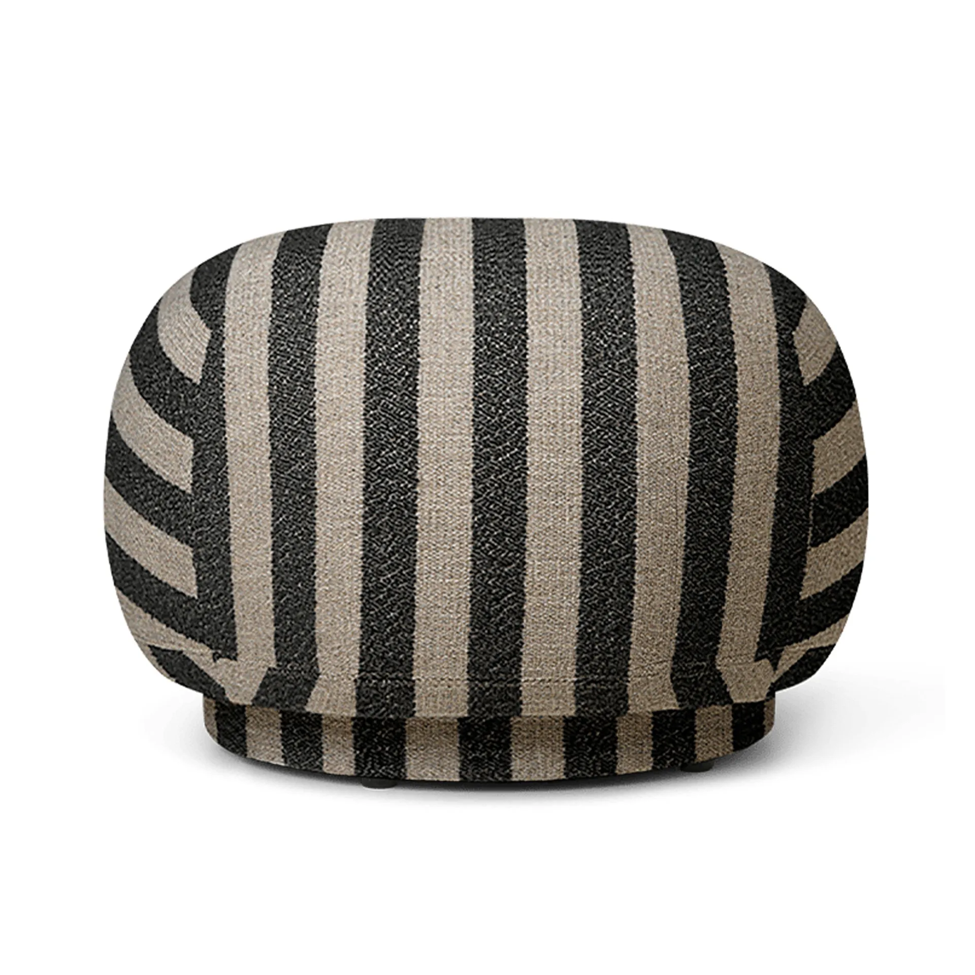 Rico pouf Sitzkissen, Louisiana sand black Ferm Living