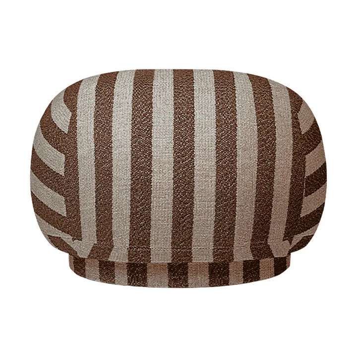 Rico pouf Sitzkissen - Louisiana, Sand-chocolate - Ferm Living