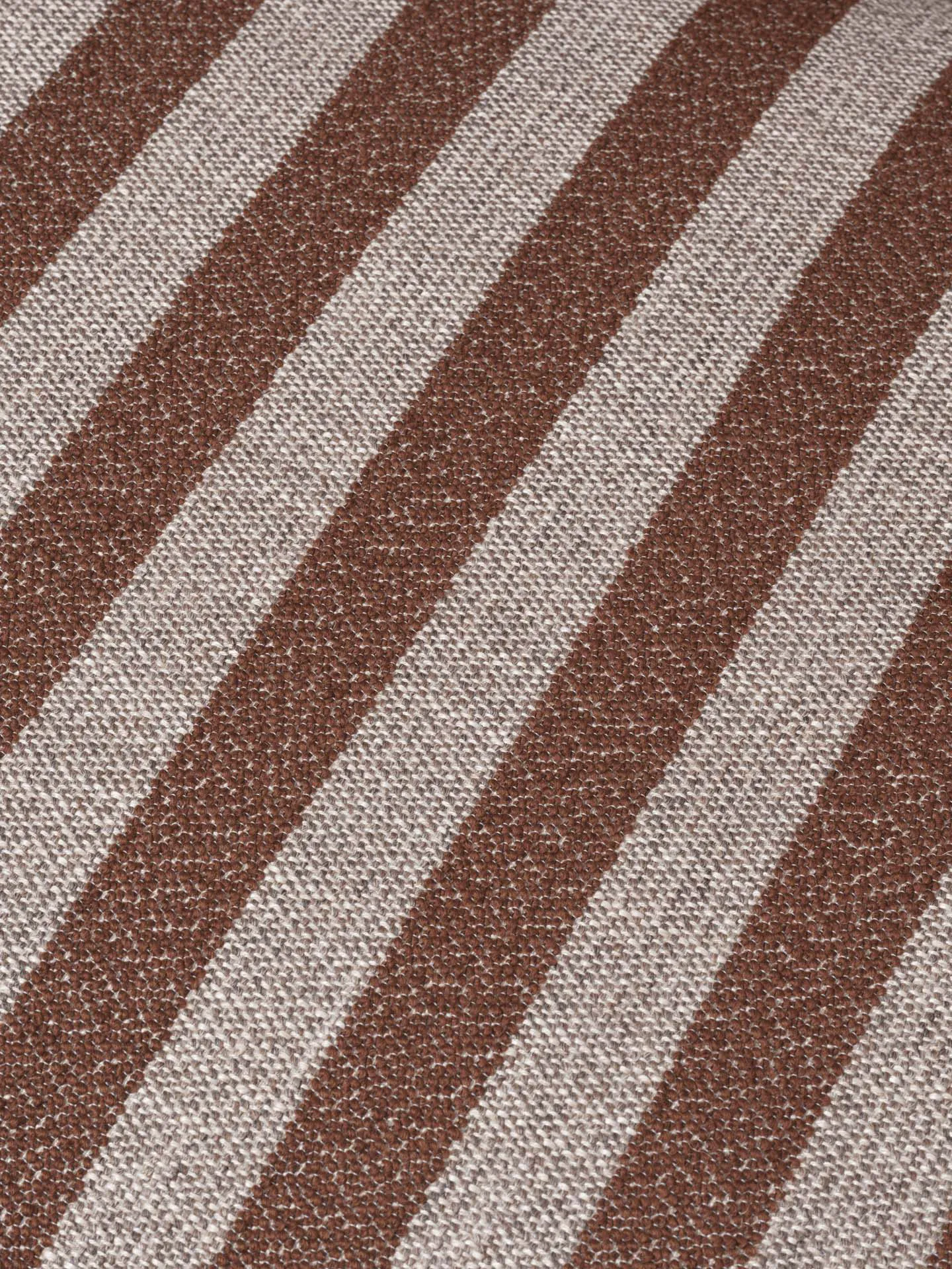 Rico pouf Sitzkissen, Louisiana, Sand-chocolate Ferm Living