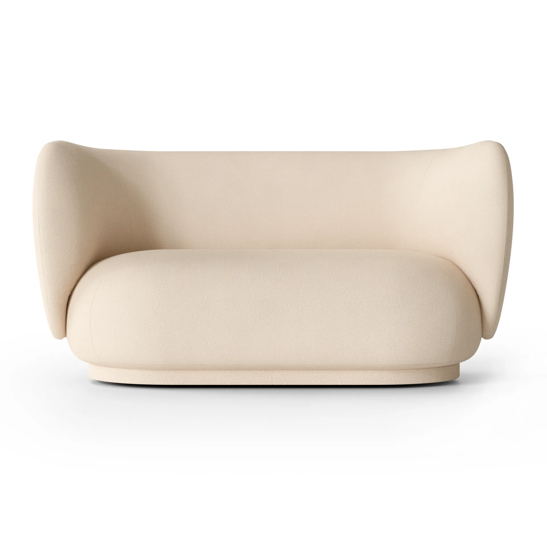 Rico Sofa 2-Sitzer, Brushed offwhite Ferm Living