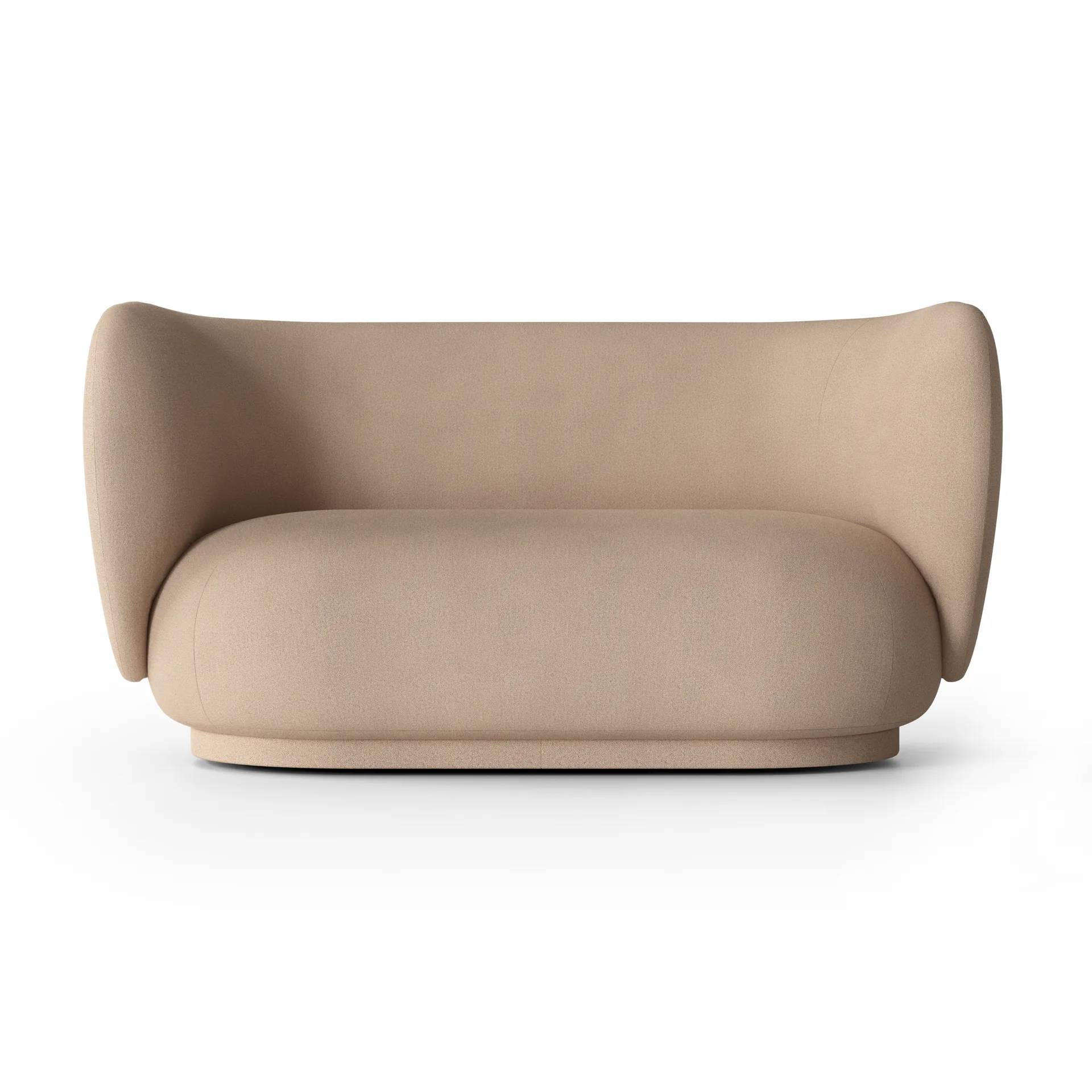 Rico Sofa 2-Sitzer, Brushed sand Ferm Living