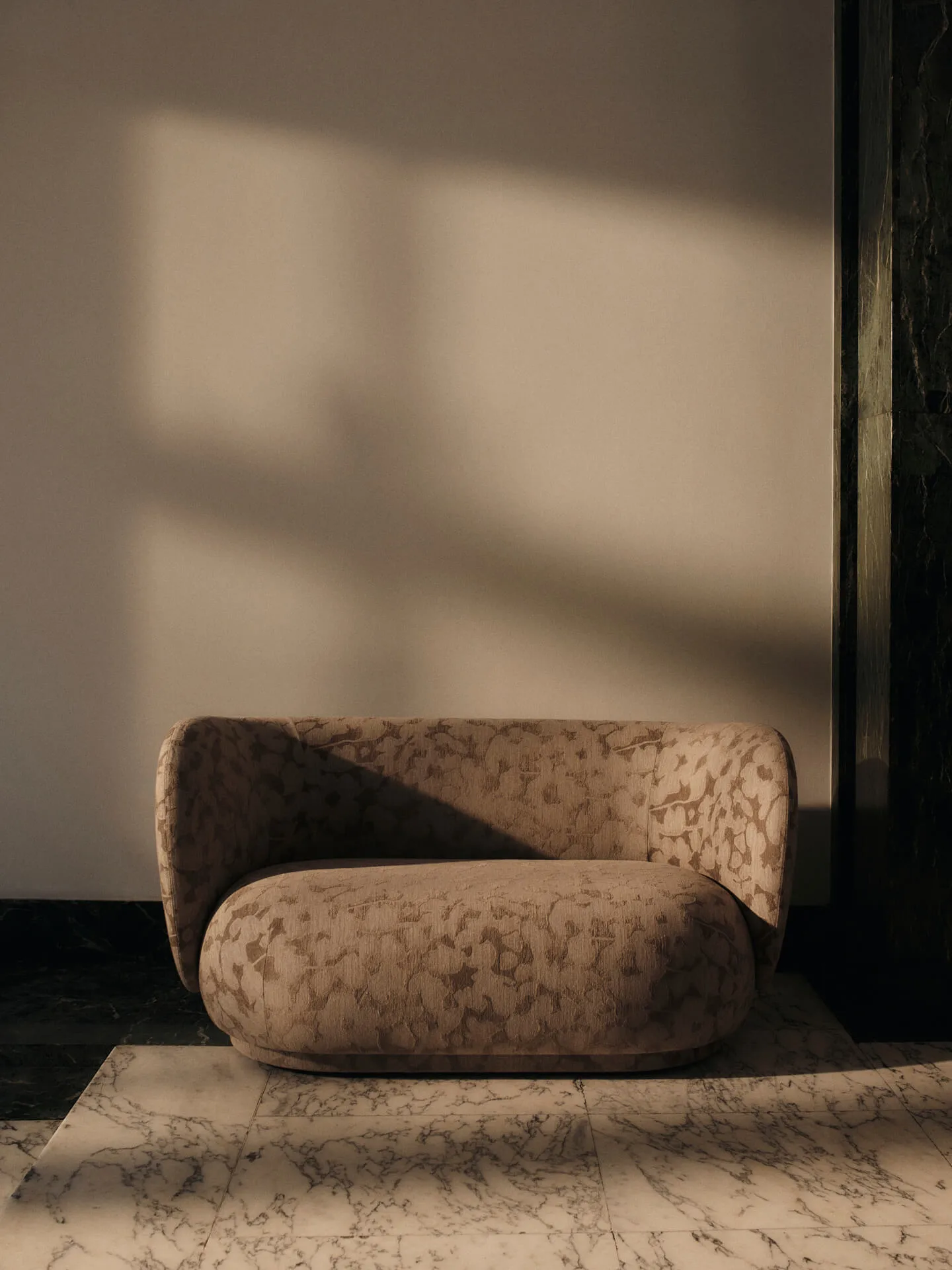 Rico Sofa 2-Sitzer, Cilla-Taupe Ferm Living