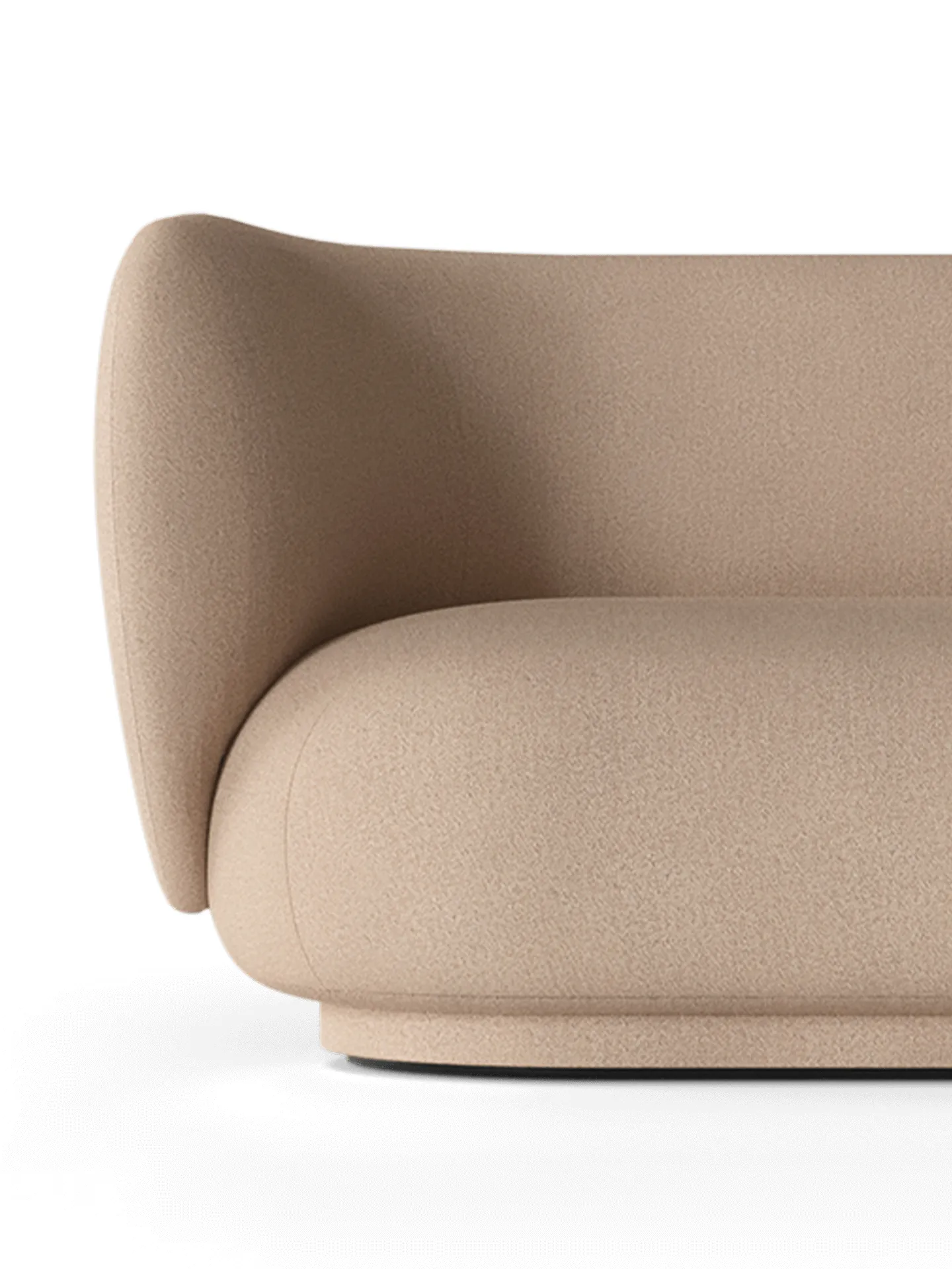 Rico Sofa 4-Sitzer, Brushed sand Ferm Living