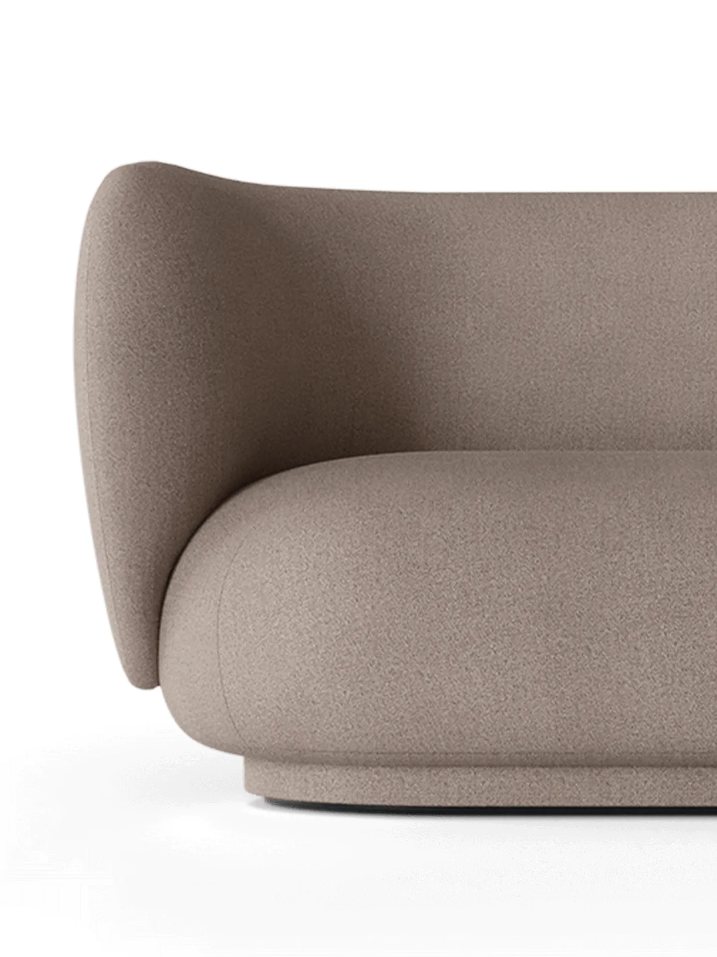 Rico Sofa 4-Sitzer, Brushed warm grey Ferm Living