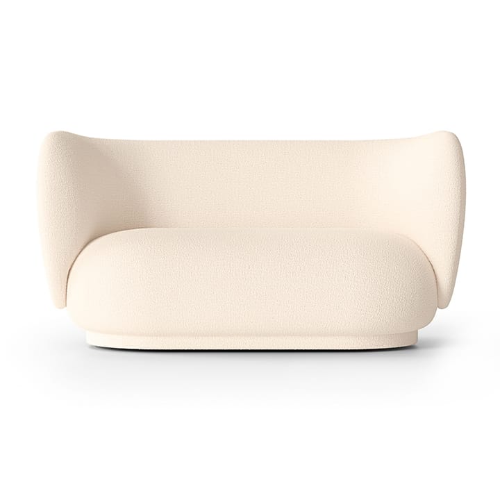 Rico Sofa bouclé 2-Sitzer - Bouclé offwhite - ferm LIVING