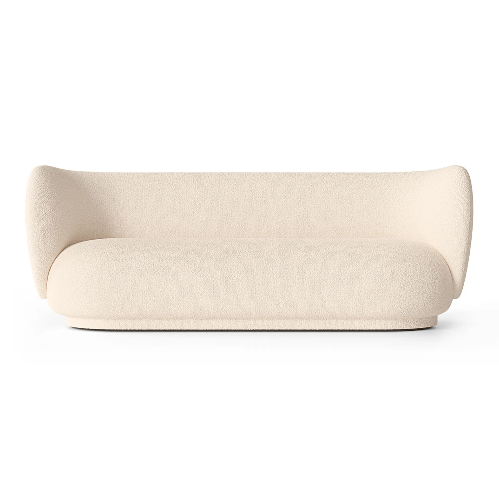 Rico Sofa bouclé 3-Sitzer, Wool bouclé offwhite Ferm Living
