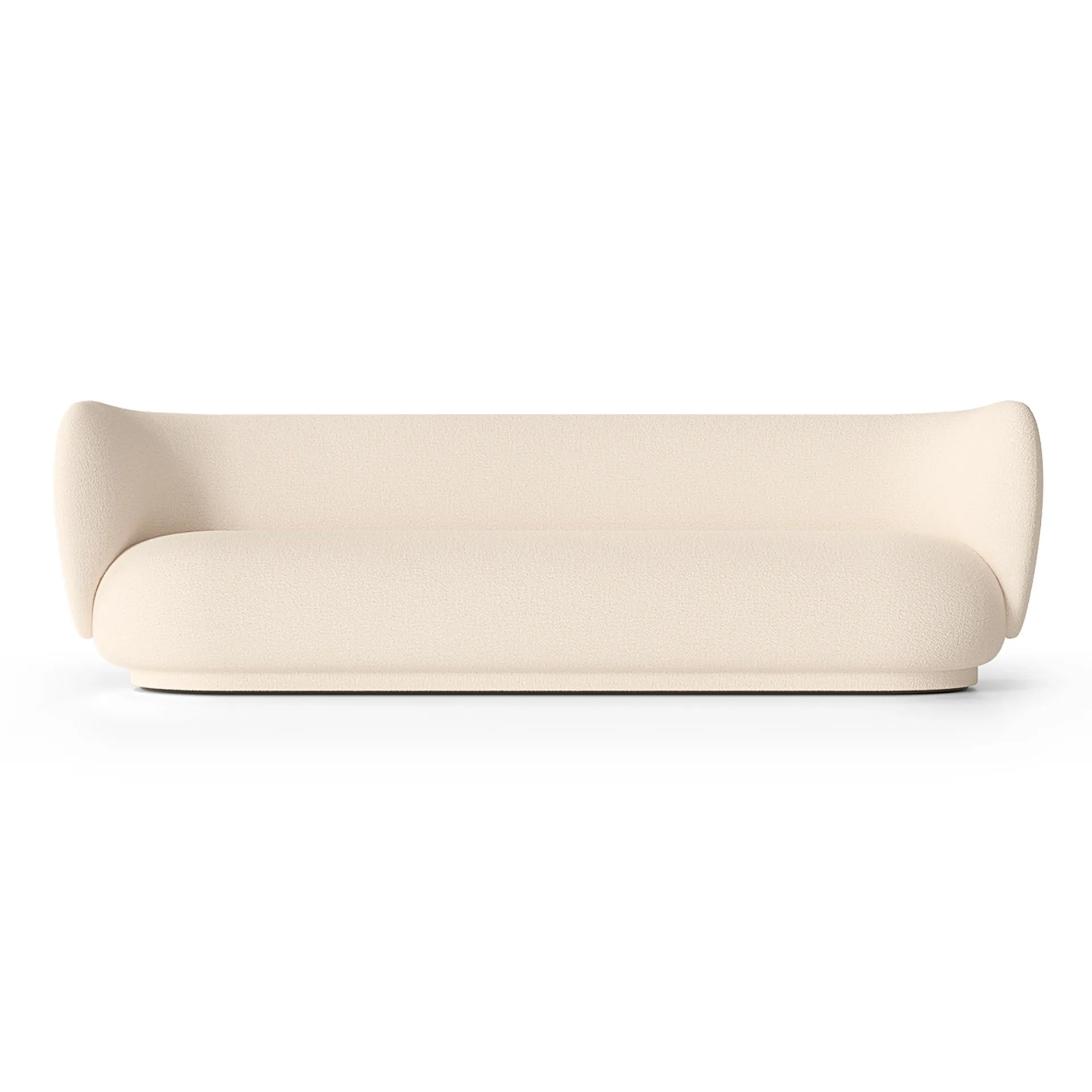 Rico Sofa bouclé 4-Sitzer, Wool bouclé offwhite Ferm Living