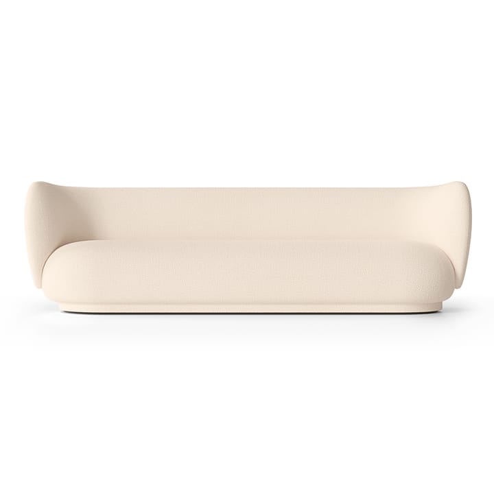 Rico Sofa bouclé 4-Sitzer - Wool bouclé offwhite - Ferm LIVING