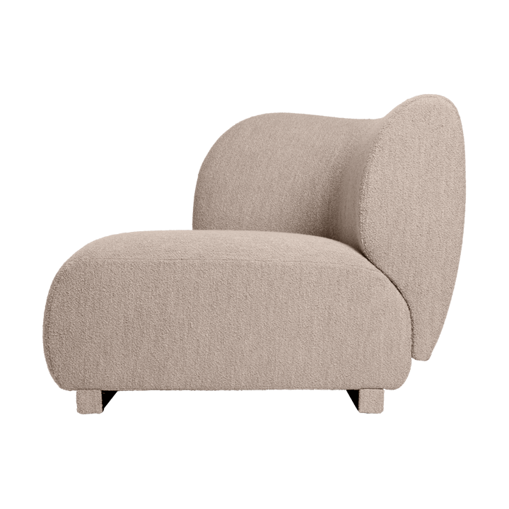 Rico Sofa-Modul Armrest L Soft Bouclé, Natural Ferm Living