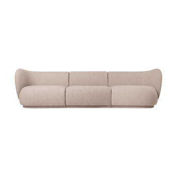 Rico Sofa-Modul Armrest L Soft Bouclé - Natural - Ferm Living