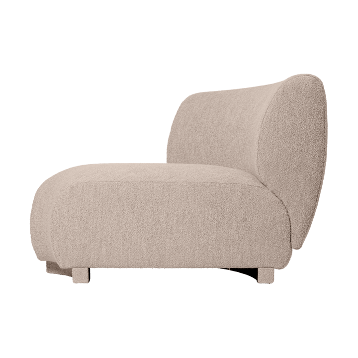 Rico Sofa-Modul Corner 45 Soft Bouclé, Natural Ferm Living