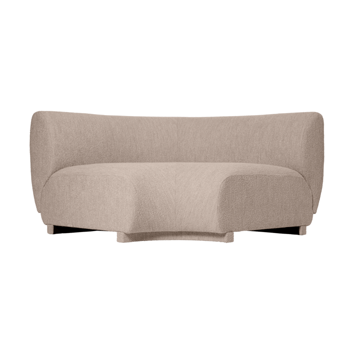 Rico Sofa-Modul Corner 90 Soft Bouclé - Natural - Ferm Living