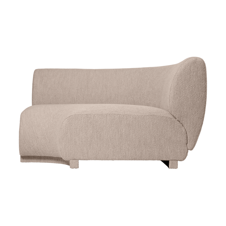 Rico Sofa-Modul Corner 90 Soft Bouclé, Natural Ferm Living