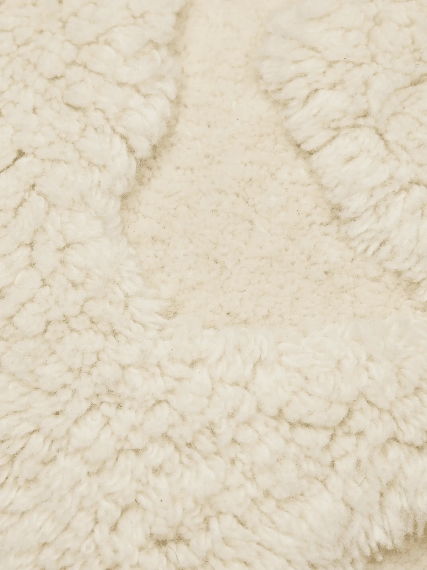 Rime getuftetes Kissen, Off-white, 50x50 cm Ferm Living