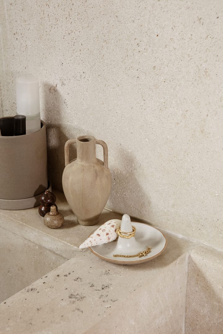 Ring Cone Ringhalter, Off-white speckle Ferm Living