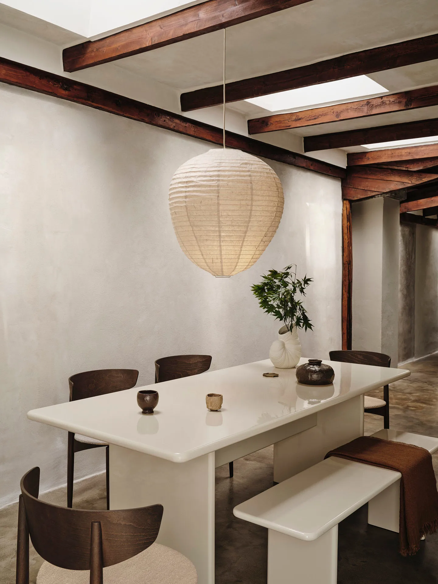 Rink Bank 140 cm, Eggshell Ferm Living