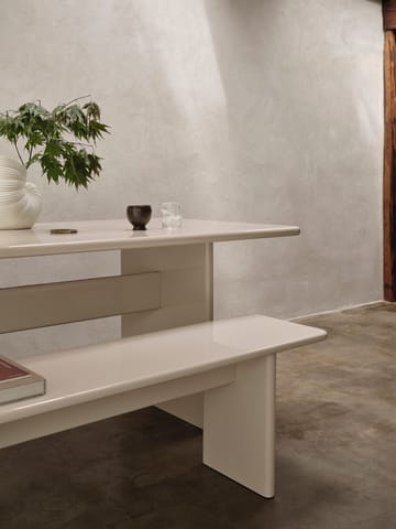 Rink Bank 200 cm - Eggshell - Ferm Living