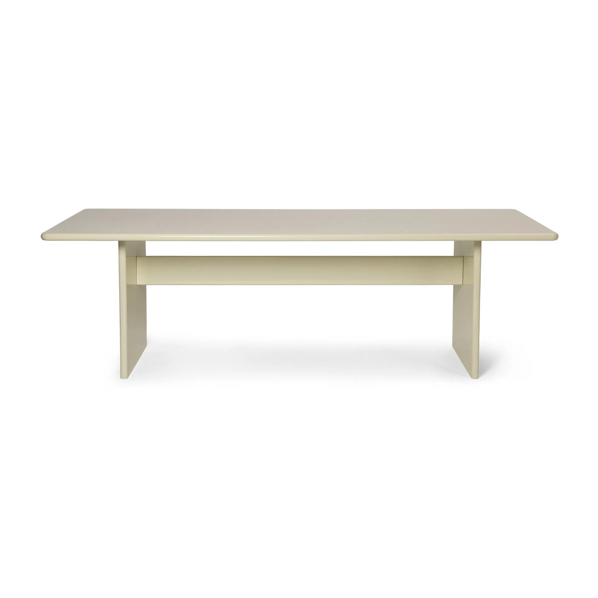 Rink Esstisch large 240 x 90 x 74cm, Eggshell Ferm Living
