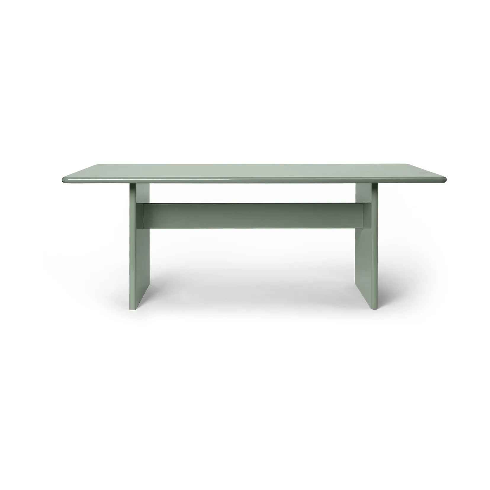 Rink Esstisch small 200 x 90 x 74cm, Tea green Ferm Living