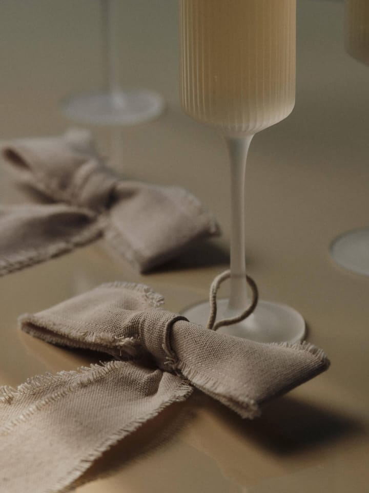 Ripple Champagne flutes Champagneglas 15 cl 2er-Pack, Frosted Ferm Living