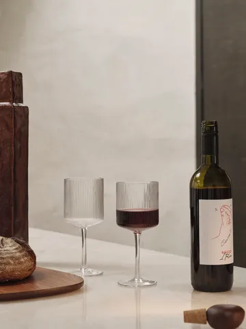 Ripple Karaffe und Glas 17 Teile - Klar - Ferm Living