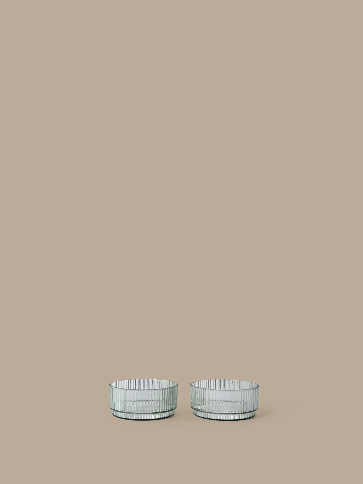 Ripple kids Schüssel, Teagrün, 2er-Pack Ferm Living
