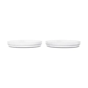 Ripple Kids Teller - Clear, 2-teilig - Ferm Living
