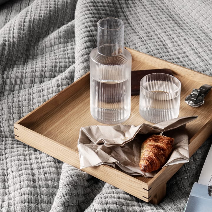 Ripple small Karaffe Set - Klar - ferm LIVING