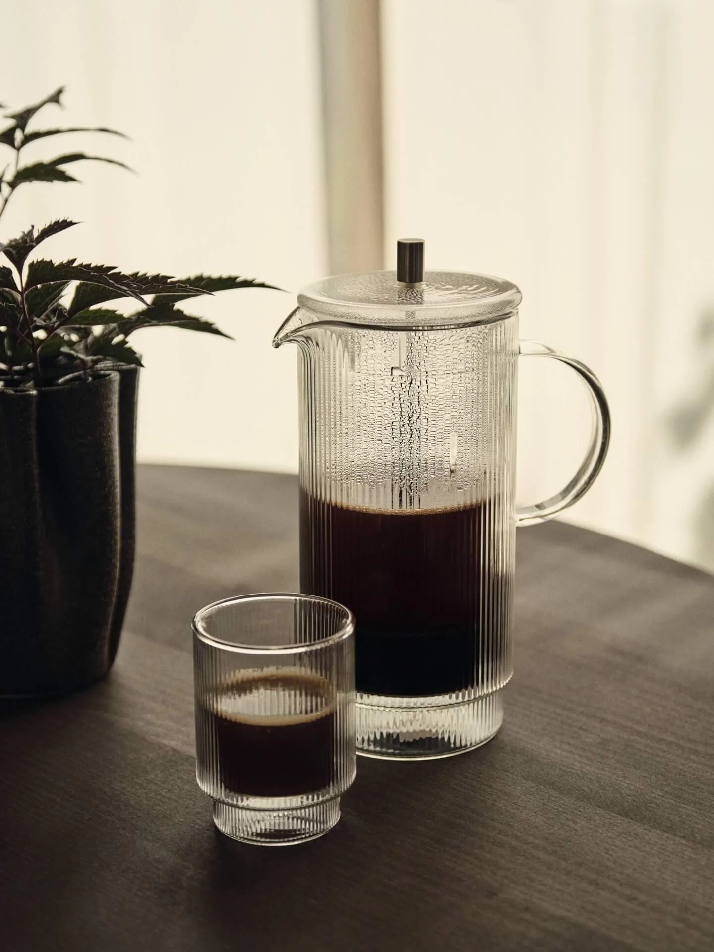 Ripple Thermal Glas 22 cl, 2er-Pack, Clear Ferm Living