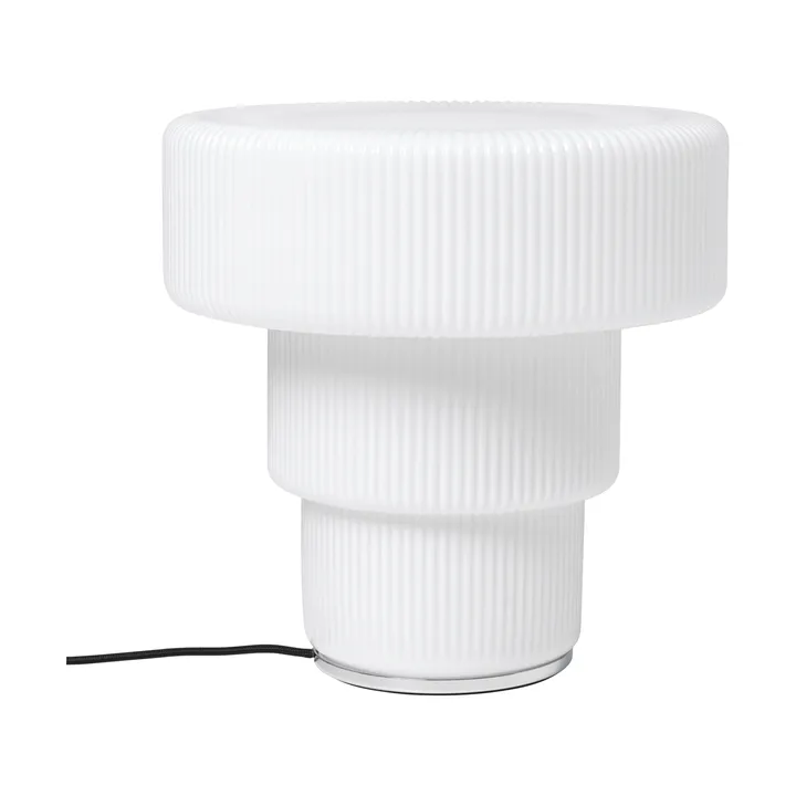 Ripple Tischlampe - Weiß, Ø28x28 cm - Ferm Living
