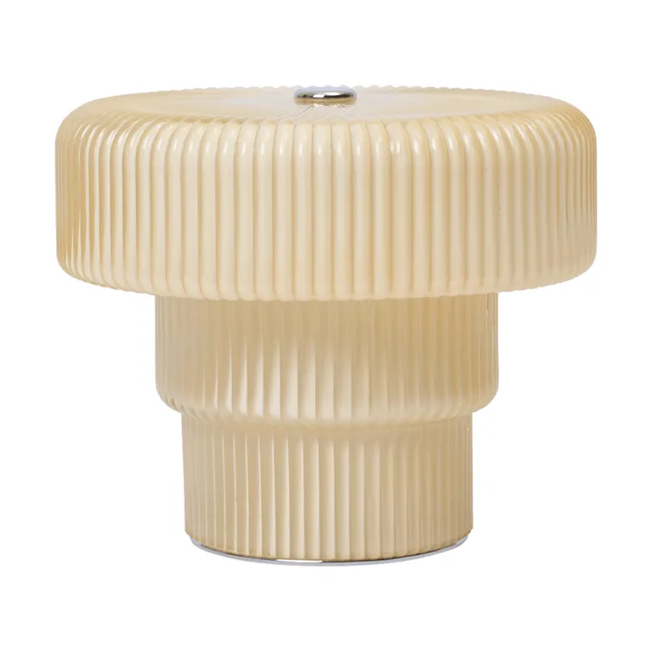 Ripple tragbare Tischleuchte - Hafer, 10cm - Ferm Living