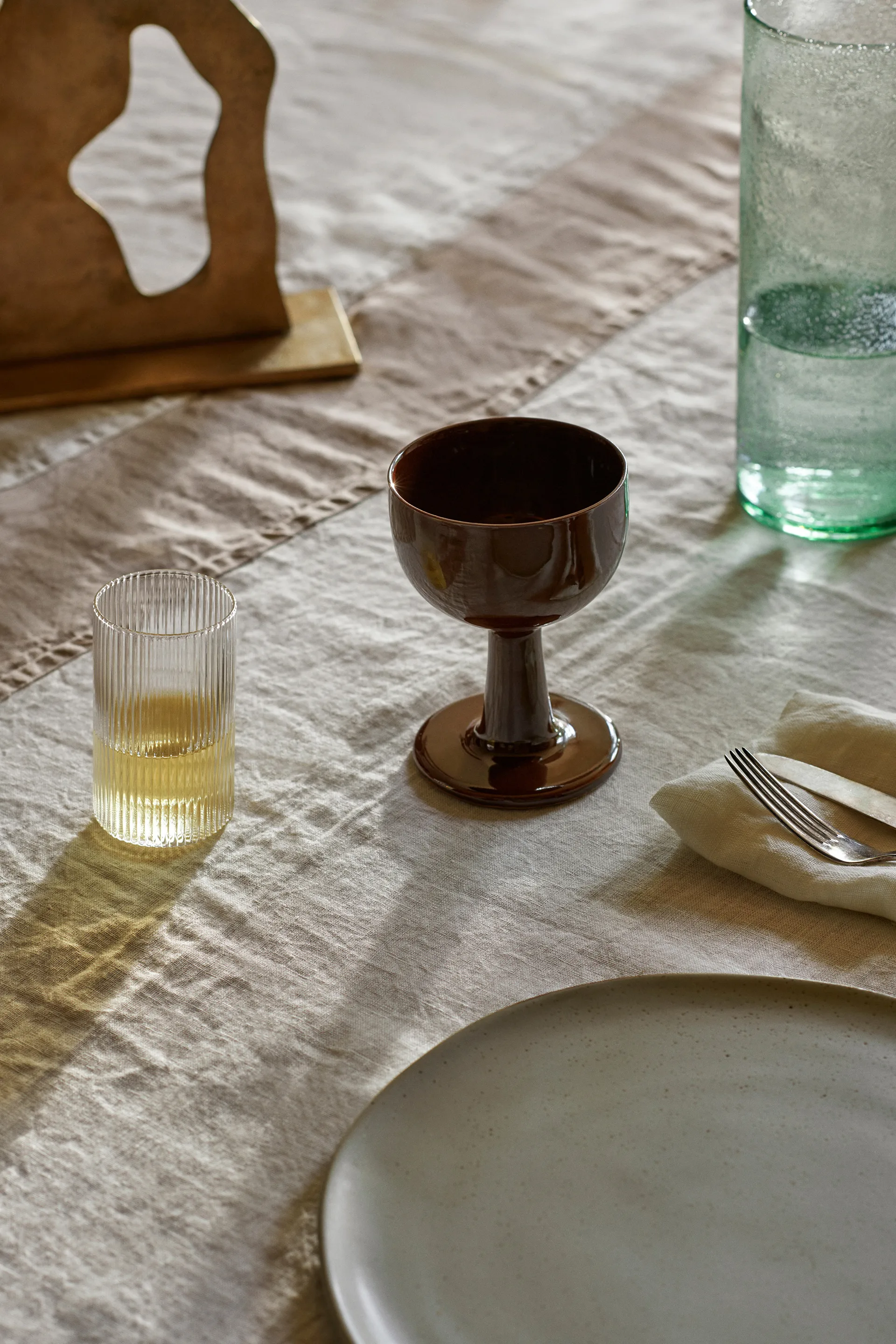 Ripple verrines Servierglas 14cl 4er Pack, Frosted Ferm Living