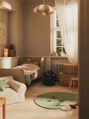 Rivan Lampenschirm - Natural-off-white - Ferm Living