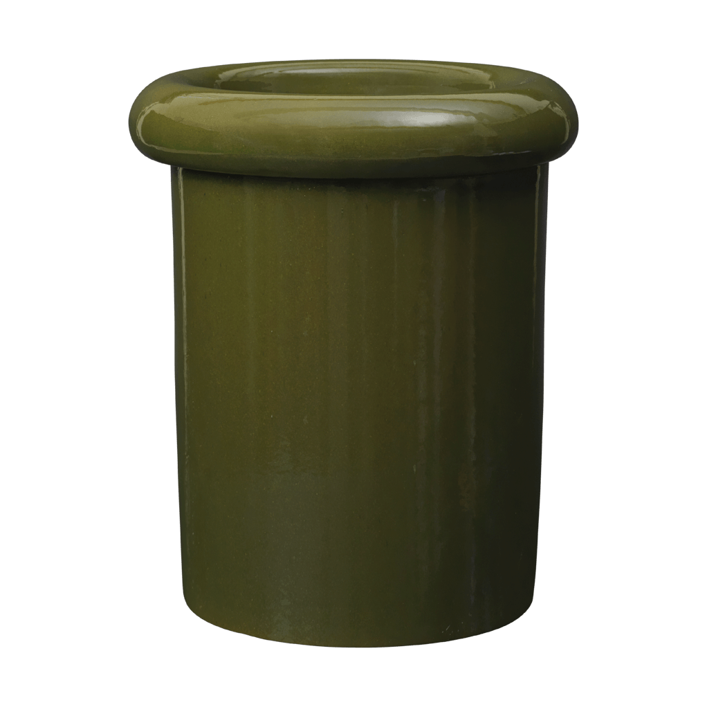 Ferm Living Rollo Blumentopf Ø31x36 cm Moss Green