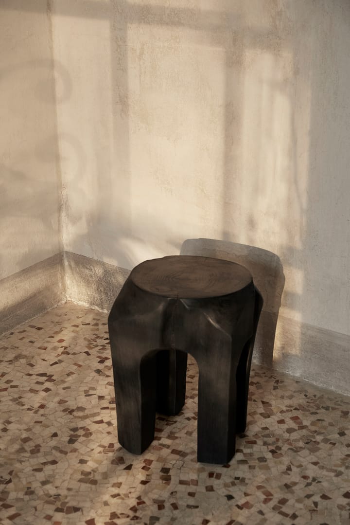 Root Hocker Ø30 x 40cm, Black stained Ferm Living