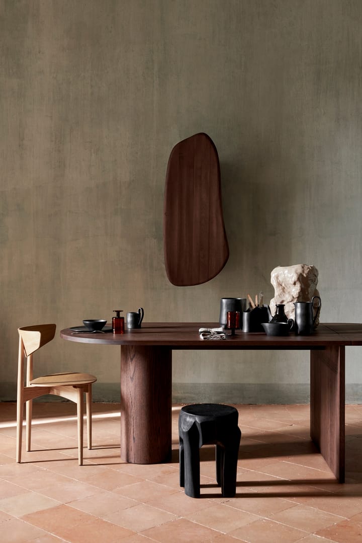 Root Hocker Ø30 x 40cm, Black stained Ferm Living