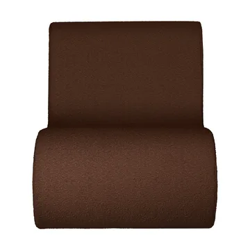 Rouli center module pure bouclé Modulsofa - Chestnut brown - Ferm Living