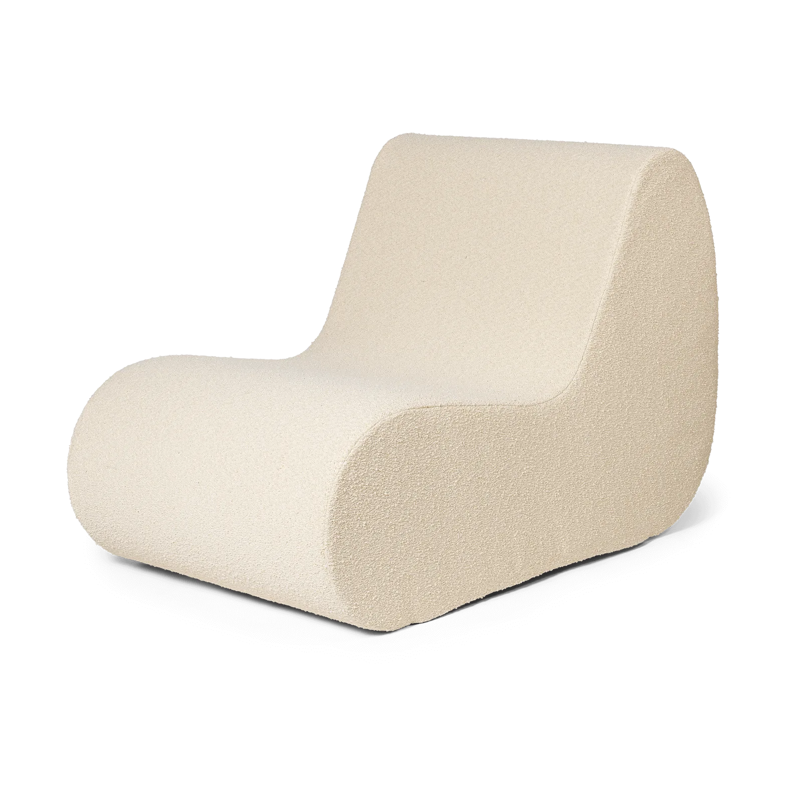 Rouli center module pure bouclé Modulsofa, Off-white Ferm Living