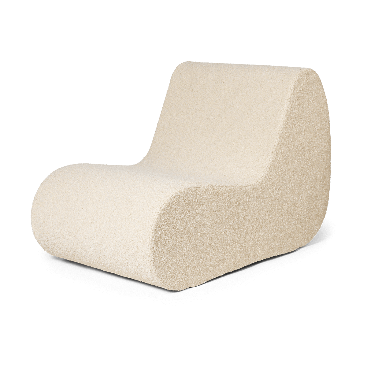 Ferm Living Rouli center module pure bouclé Modulsofa Off-white