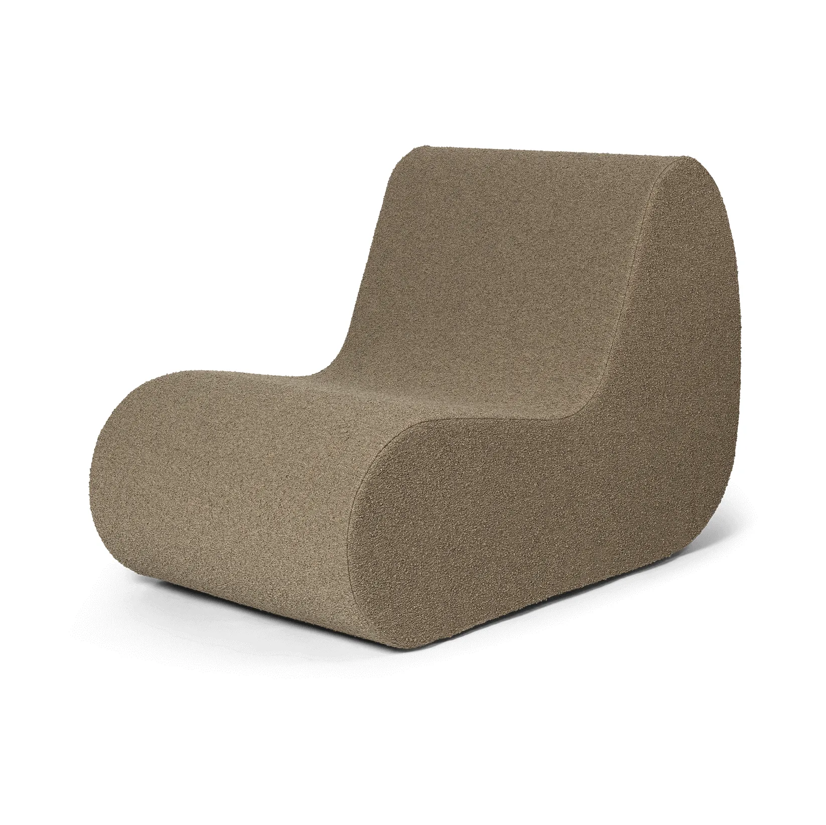 Rouli center module pure bouclé Modulsofa, Sand Ferm Living