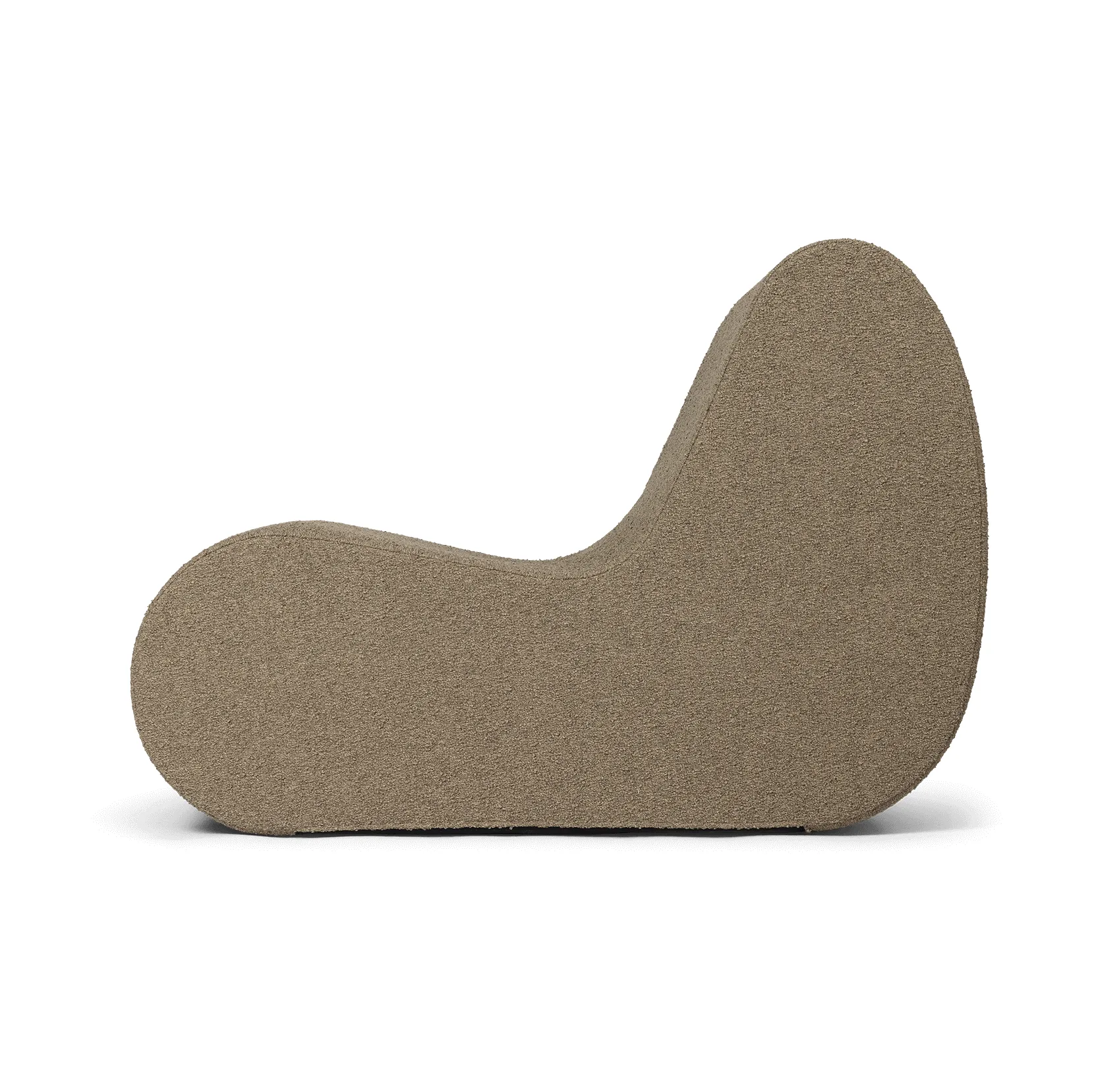 Rouli center module pure bouclé Modulsofa, Sand Ferm Living