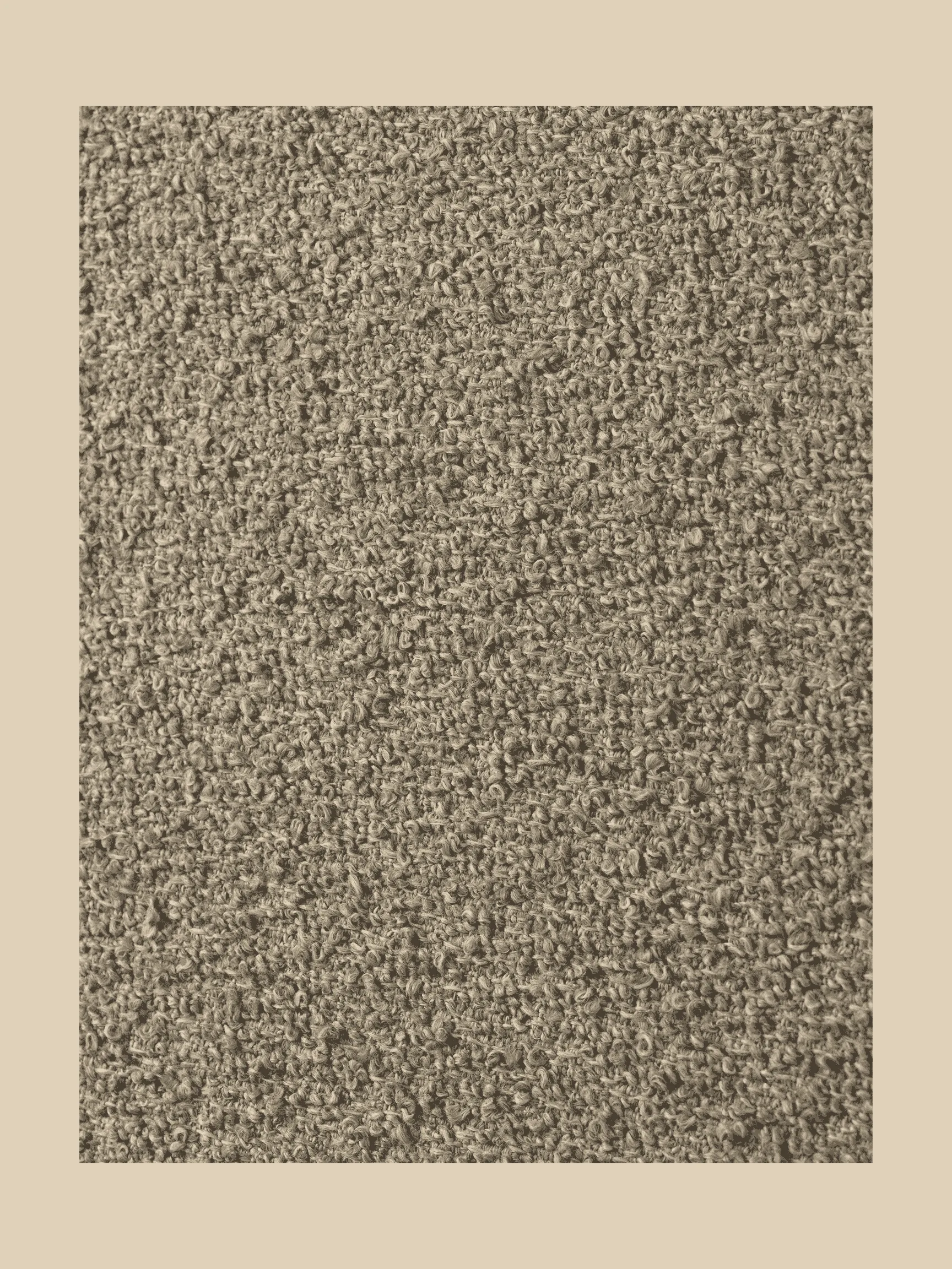 Rouli center module pure bouclé Modulsofa, Sand Ferm Living