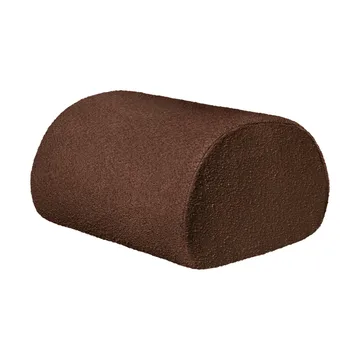 Rouli Pouf pure bouclé - Chestnut brown - Ferm Living