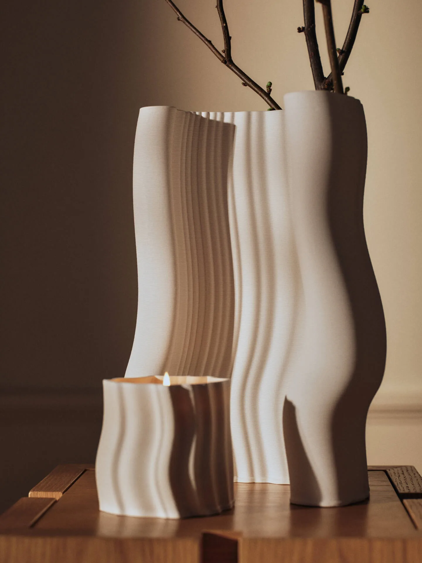 Rylith Duftkerze 53 h, Feige Ferm Living