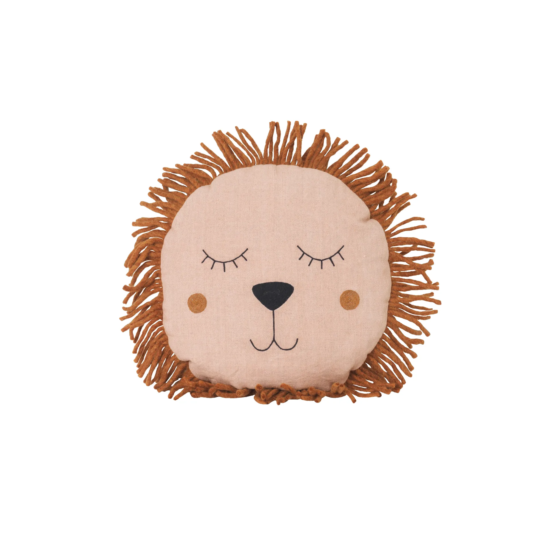 Safari Kissen Löwe, Rosa Ferm Living