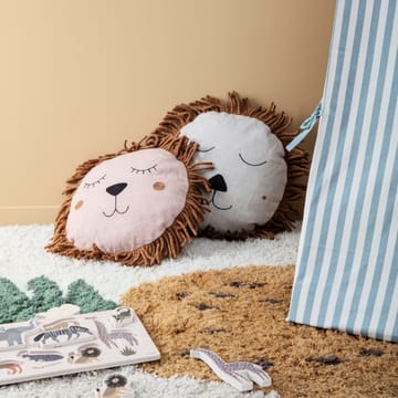 Safari Kissen Löwe - Rosa - Ferm Living