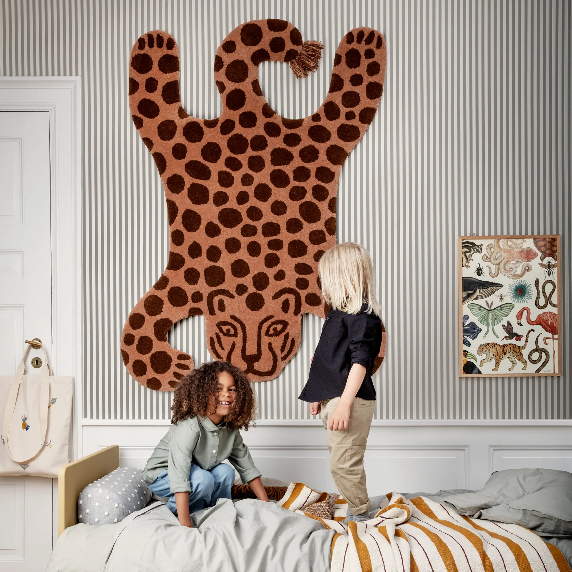 Safari Teppich, Leopard Ferm Living