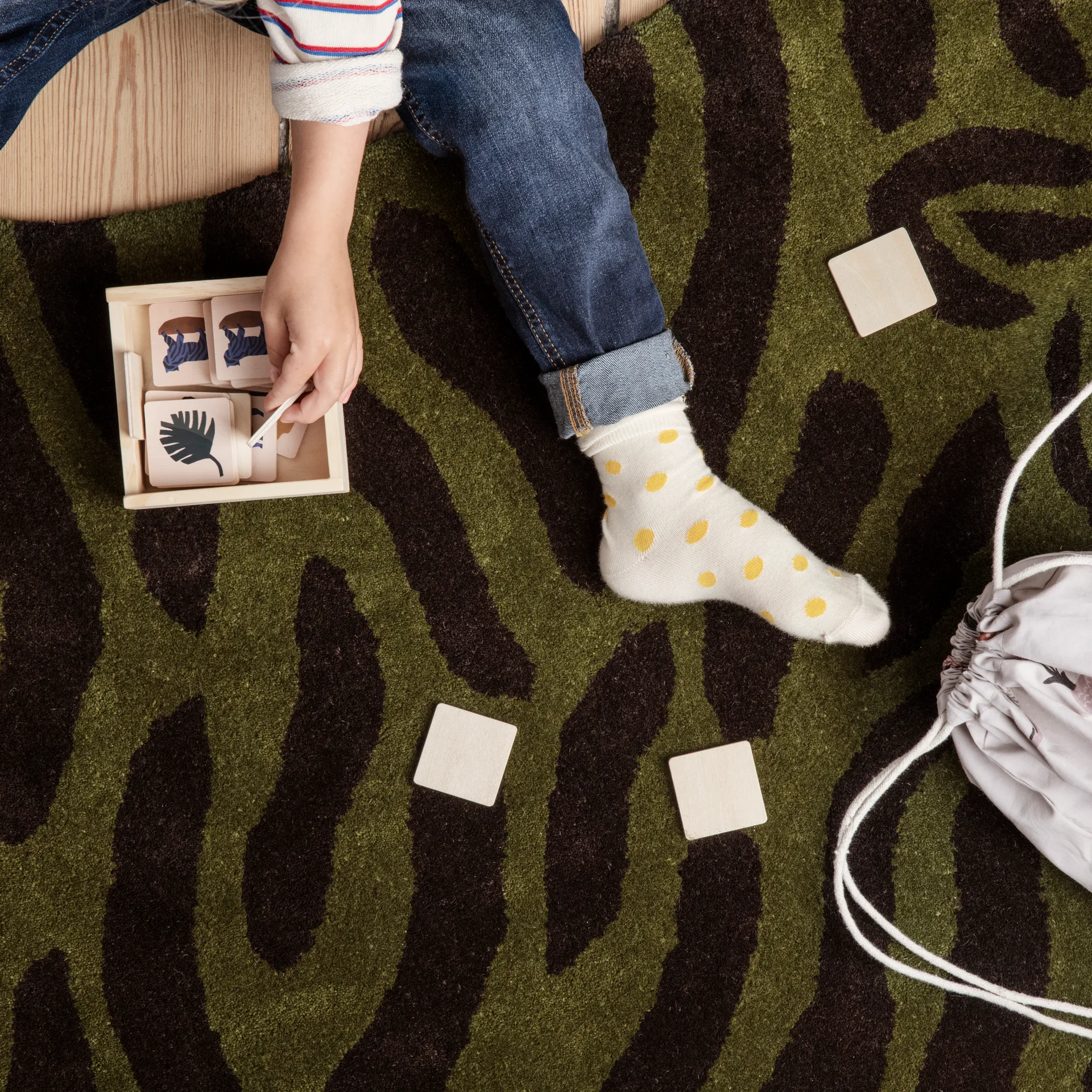 Safari Teppich, Tiger Ferm Living