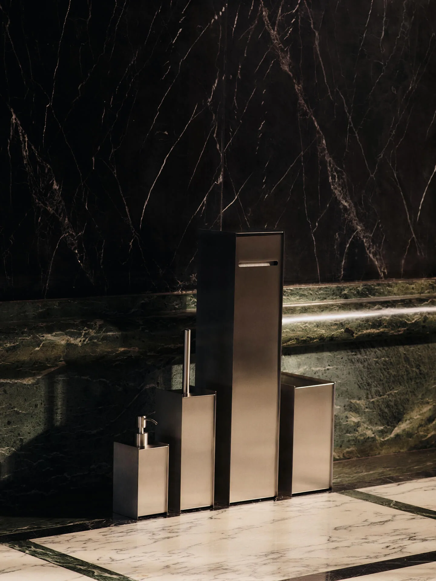 Sama Seifenspender, Brushed stainless steel Ferm Living